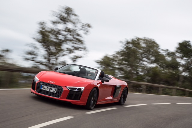 El nuevo Audi R8 Spyder: más rápido,
ligero y dinámico