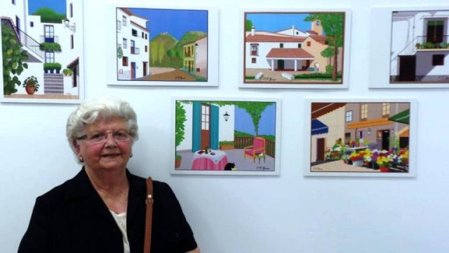 Fallece Concha García Zaera, la 'artista del Paint'