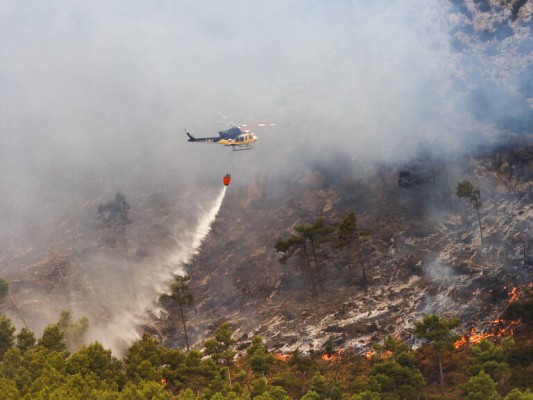 La Comunidad de Madrid pedirá en los tribunales los gastos por el incendio forestal del Alto Mijares