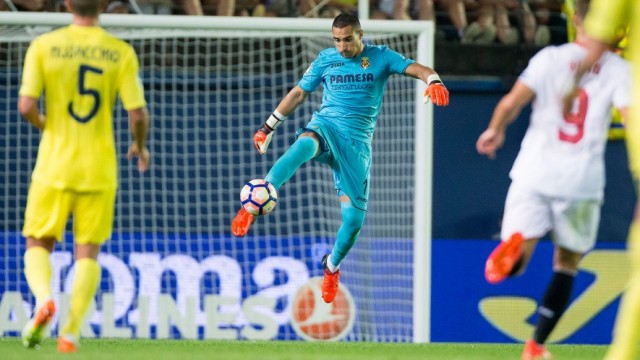 Asenjo es el portero que menos lanzamientos a puerta ha recibido en Liga