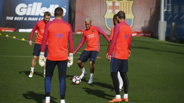 Neymar se reincorpora a los entrenamientos
