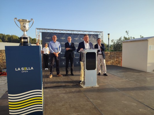 Pistoletazo de salida de Juan Pintor, presidente de la FGCV, a La Sella Open


