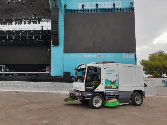 Fobesa y Fovasa retiran los residuos del FIB, el Homenaje a la Ruta y el Latin Fest