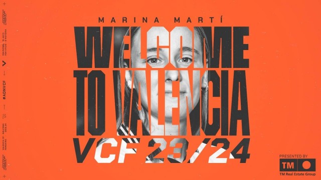 El Valencia ficha a Marina Martí hasta 2025