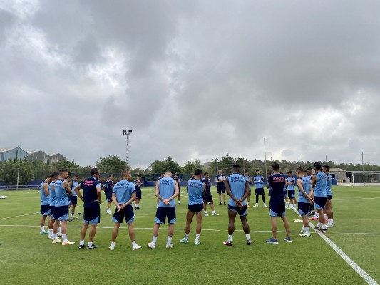 Calleja ya cuenta con todos los jugadores en la pretemporada

