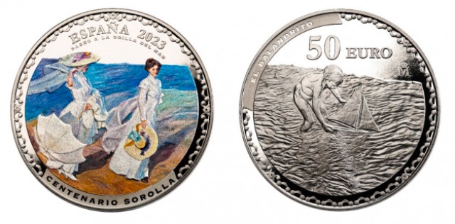 La obra de Sorolla, ahora en monedas de coleccionista