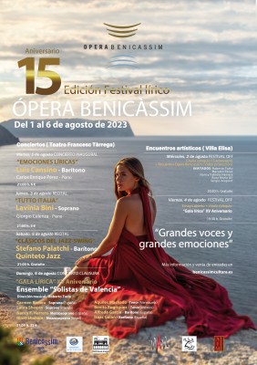 La ópera internacional protagoniza el Festival de Lírica de Benicàssim 
