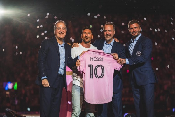 Messi, presentado por el Inter Miami: 