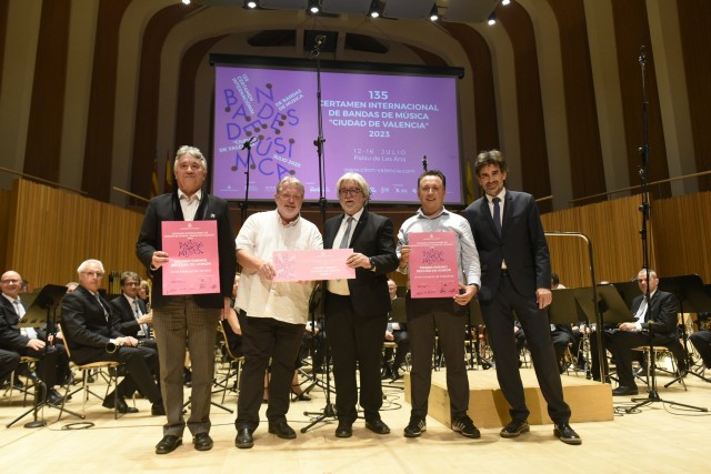 La Unió Musical de Godelleta i la de Torrent guanyen la secció d’honor del 135 Certamen de Bandes