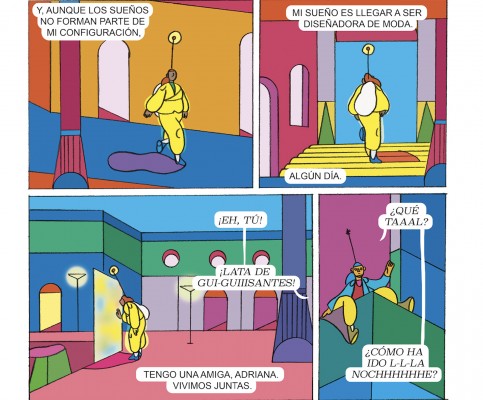 ‘Cuando veo cables me acuerdo de ti’, dibujos contra la creatividad mecánica