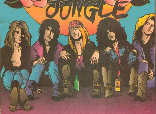 La serie de cómics de Guns N'Roses en los 90 y el asesinato a puñaladas de su editor