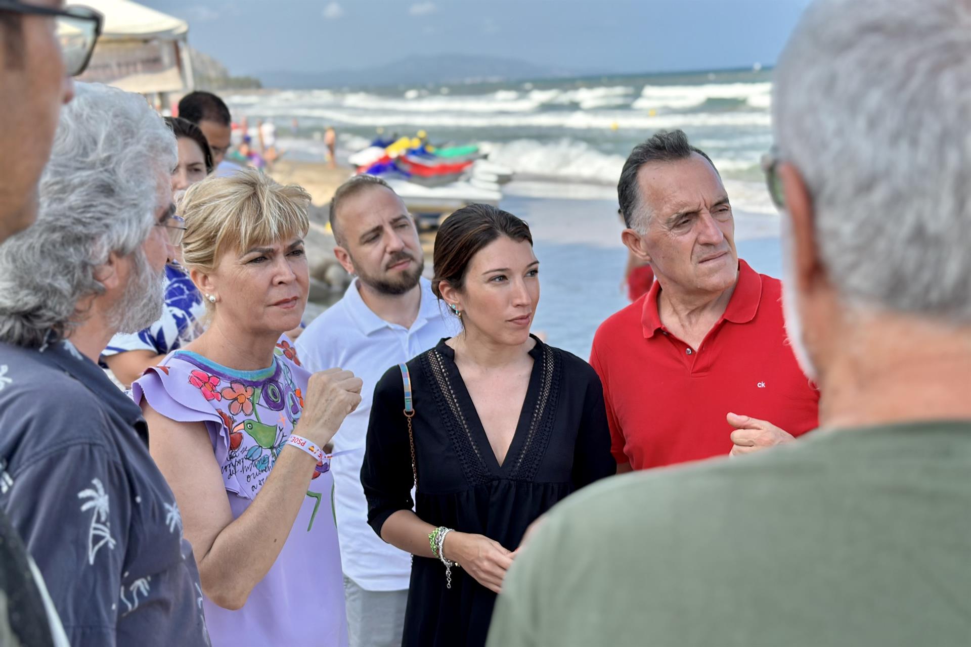El PSPV se compromete a regenerar la playa de Morro de Gos de Oropesa la próxima legislatura