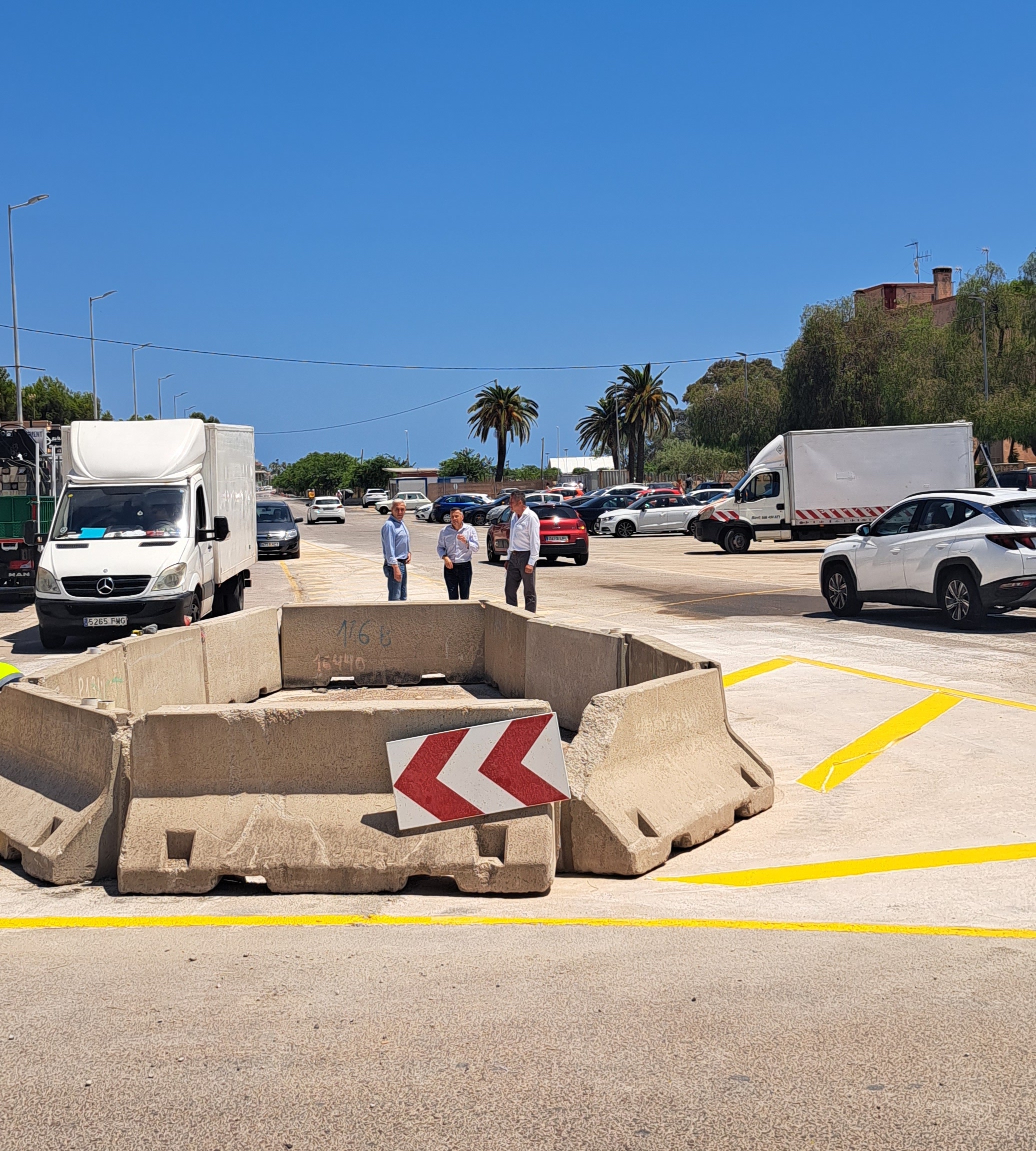 Burriana paraliza las obras de la avenida Mediterrànea en verano para evitar molestias
