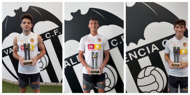 Fran Pérez, Iranzo y Vázquez reciben sus premios Draft 