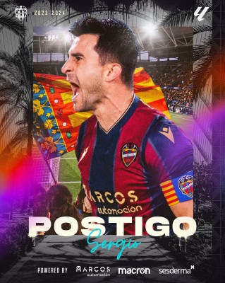 Postigo renueva su compromiso con el Levante UD
