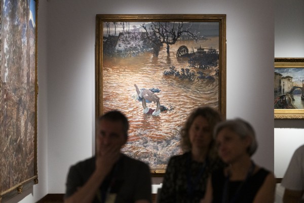 La pintura de Muñoz Degrain que quiere recuperar su brillo tras 40 años en la sombra