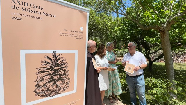 La música sacra resonará en el Monasterio del Desert de les Palmes con cinco actuaciones 
