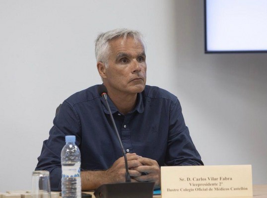 El doctor Carlos Vilar, nuevo presidente del Colegio de Médicos de Castellón
