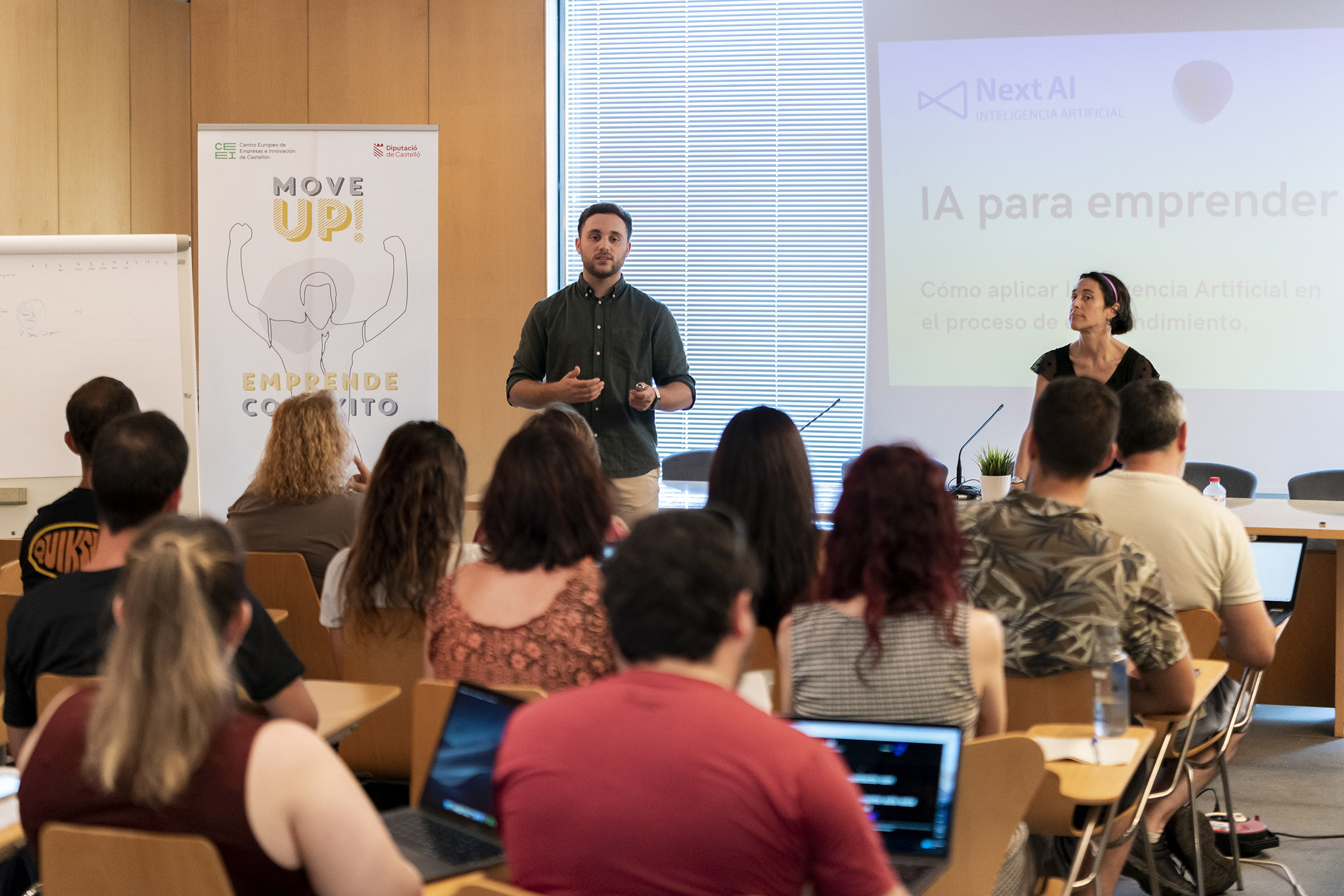CEEI Castellón arranca la segunda fase
del programa ‘Move Up!’ emprende con éxito’