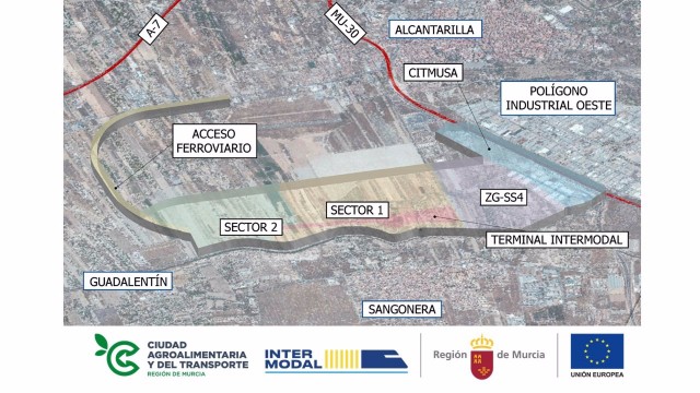 La Ciudad Agroalimentaria y del Transporte da un paso más con la exposición del proyecto de urbanización