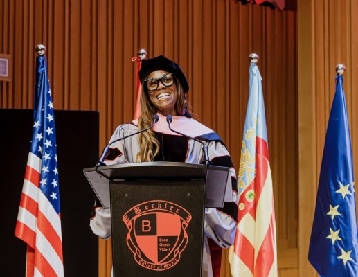 La reconocida publicista Yvette Noel-Schure recibe un doctorado 'honoris causa' por Berklee Valencia

