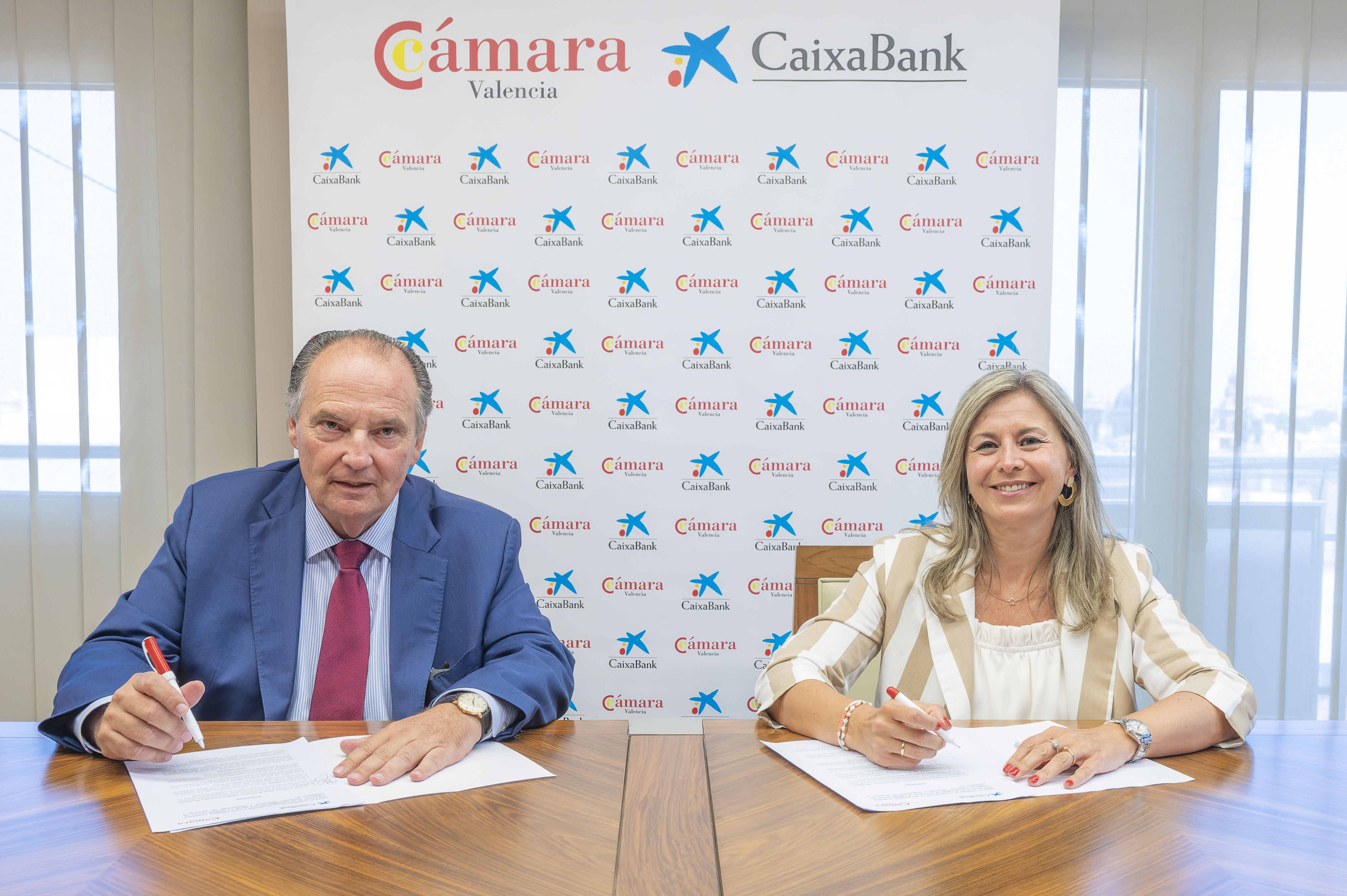 CaixaBank y Cámara Valencia renuevan su convenio de colaboración iniciado en 2013