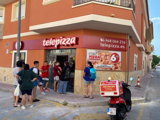 Telepizza abre un restaurante en Archena que dará servicio a una población de 23.000 vecinos