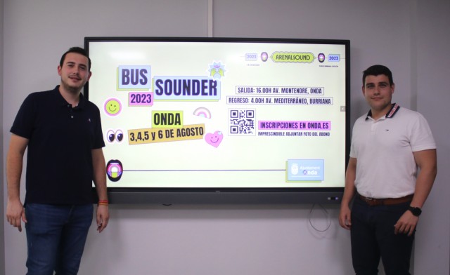 Onda habilita un servicio de autobús para que los jóvenes puedan desplazarse al Arenal Sound