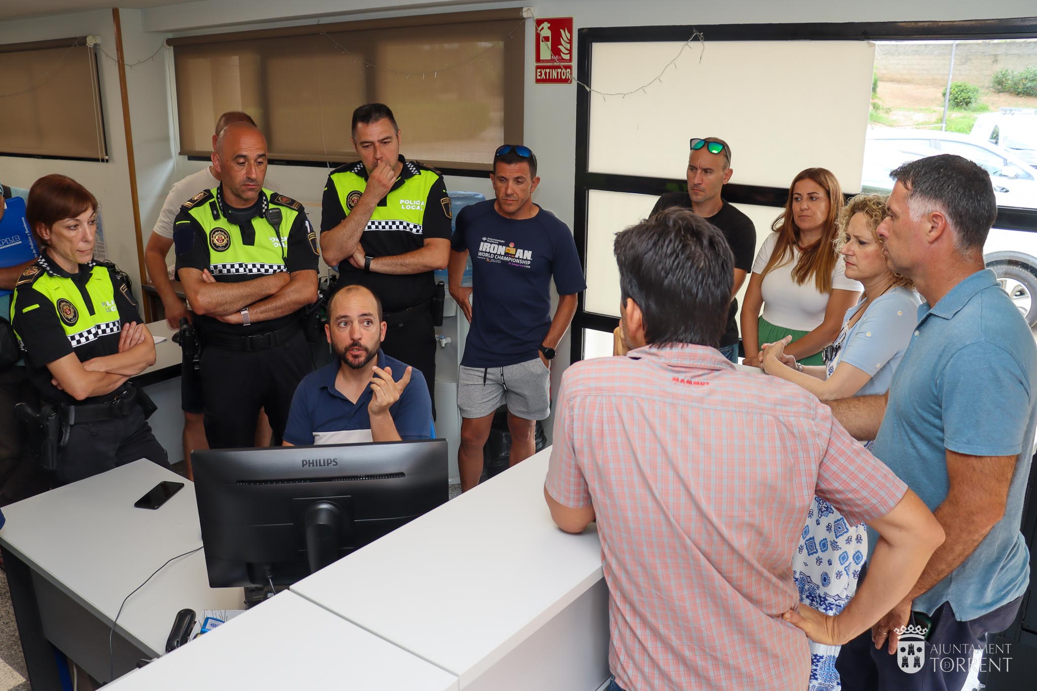 La Policía Local de Torrent se forma en las últimas tecnologías de prevención de incendios

