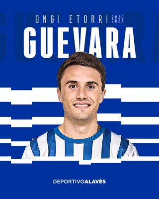 Ander Guevara firma con el Deportivo Alavés hasta 2027