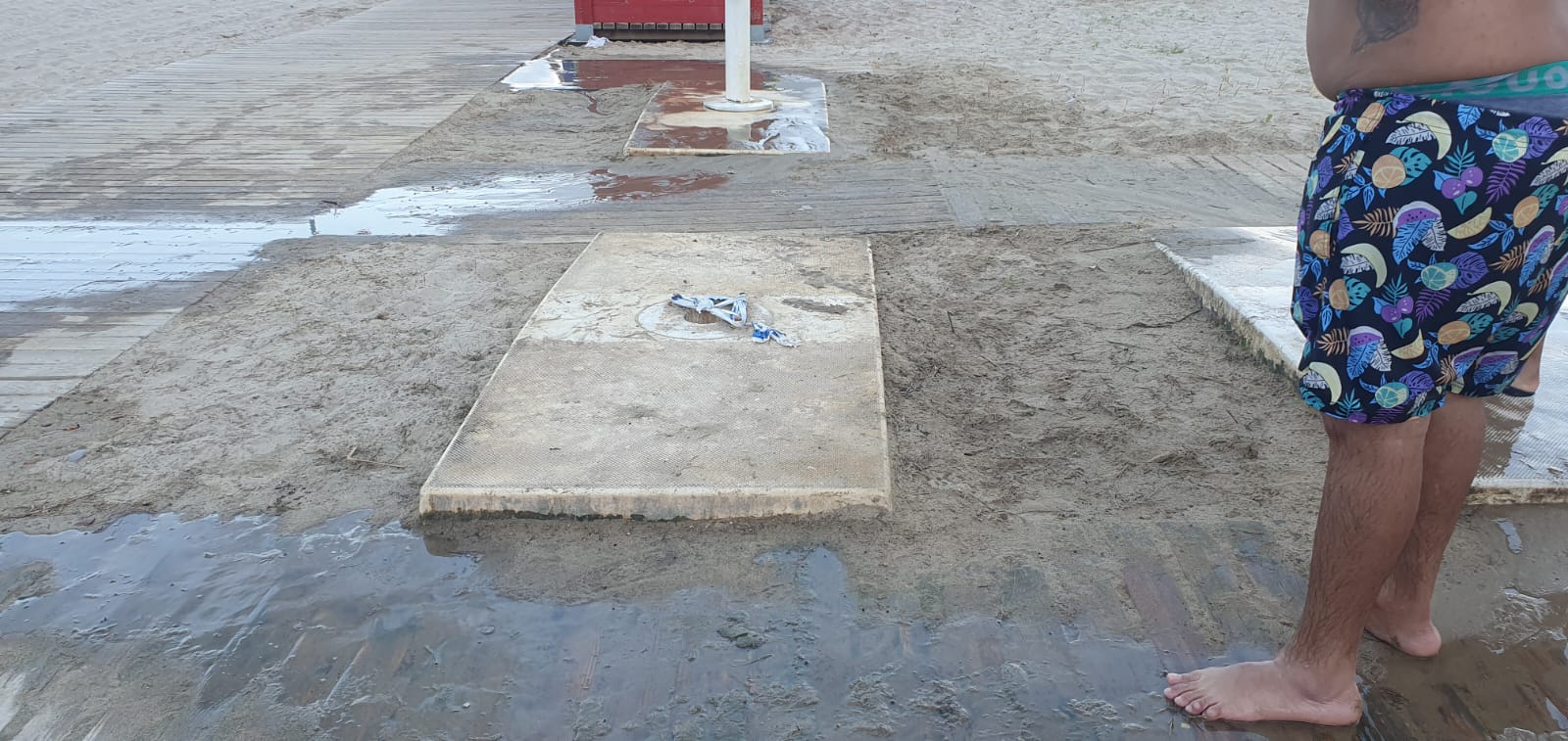Burriana reclama a la Generalitat la reposición de los lavapiés en la playa
