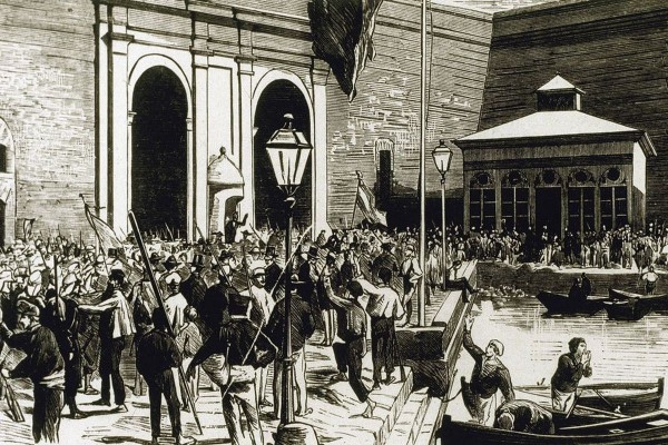 El Ayuntamiento de Cartagena exhibirá el miércoles la réplica de la antigua bandera cantonal