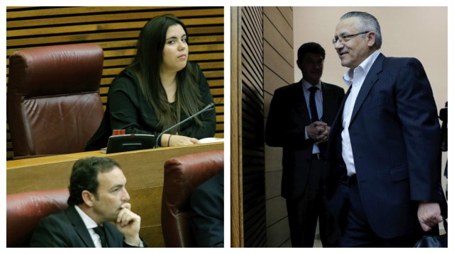 Los no adscritos del PP: Barberá con Bildu en el Senado y Domínguez con Podemos en Les Corts