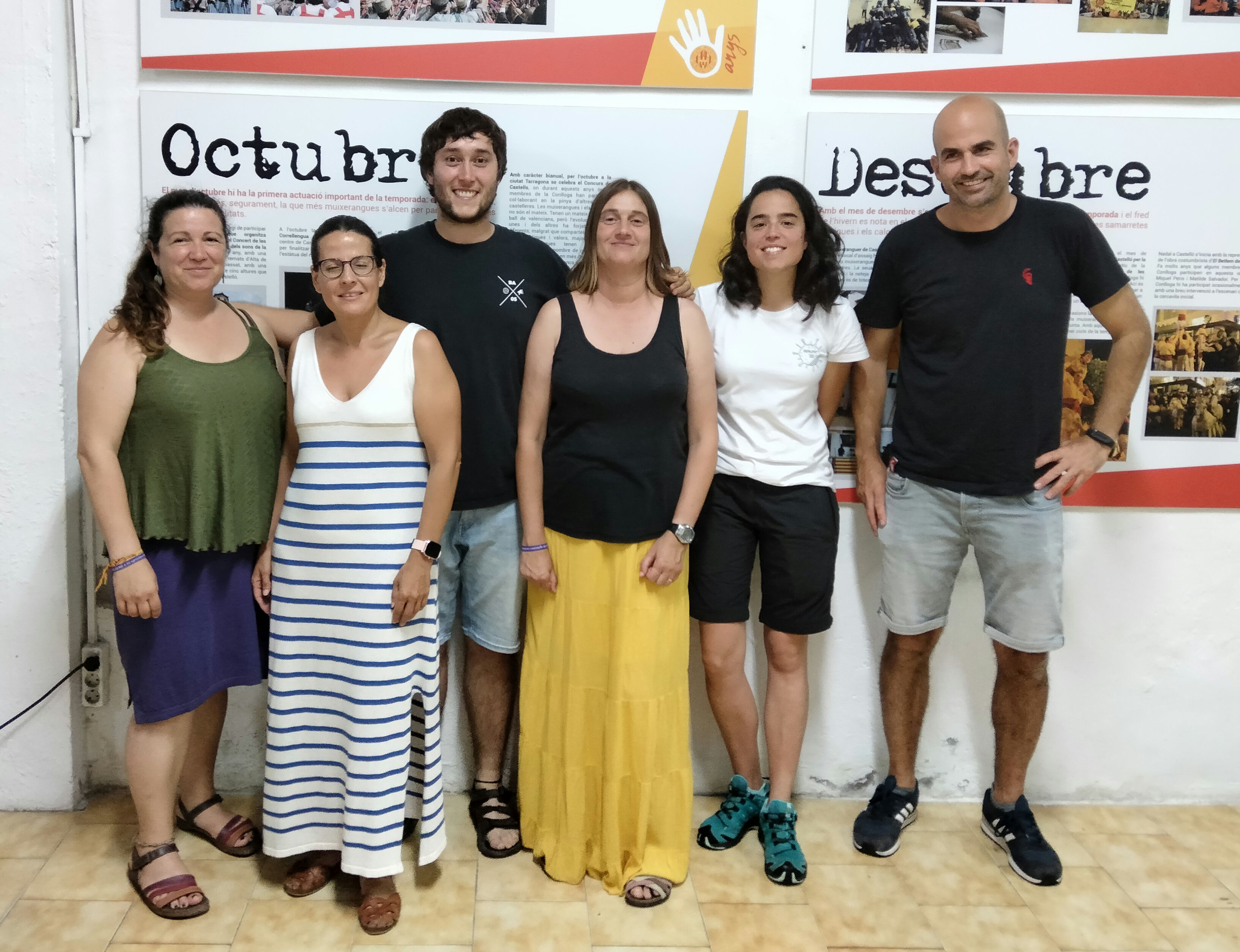 Irene López renova al capdavant de la Conlloga Muixeranga de Castelló 