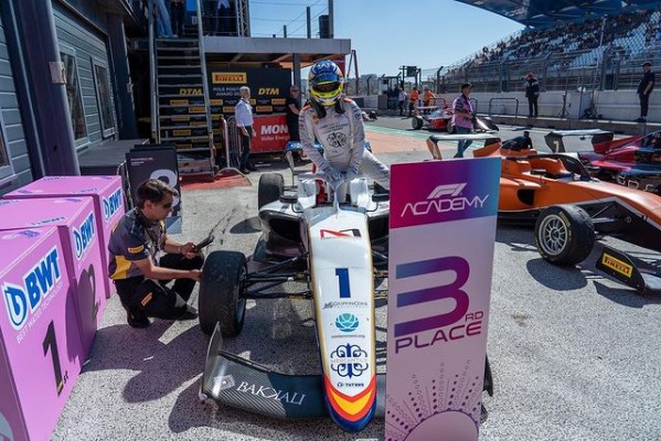 Nerea Martí luchará por el tercer podio en la F1 Academy