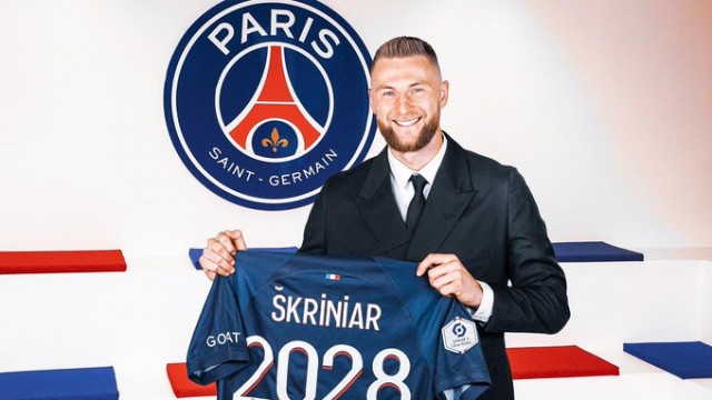 Milan Skriniar fichar por el PSG hasta 2028