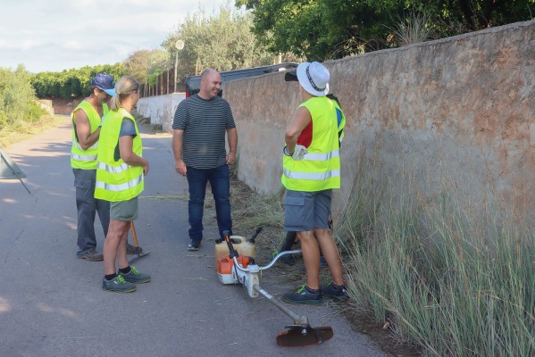 Onda refuerza la brigada agraria con la incorporación de una decena de desempleados