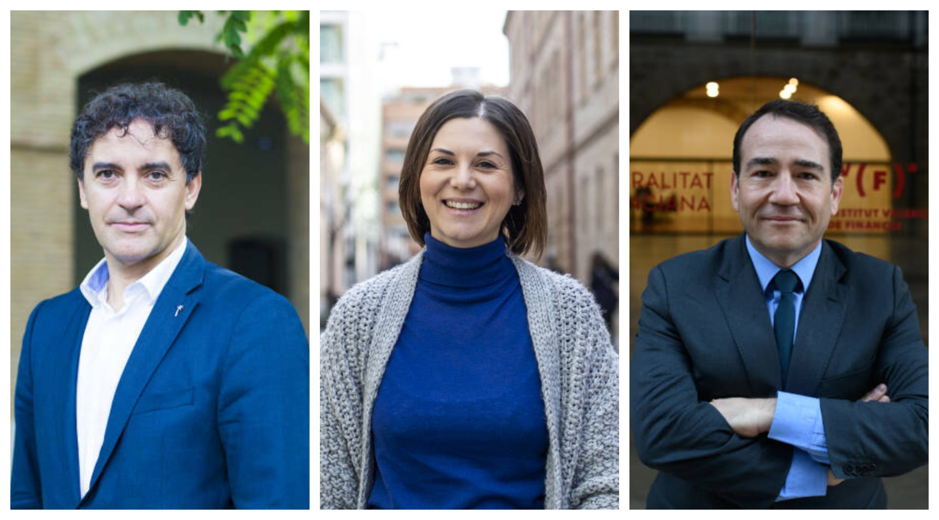 Francesc Colomer, Mari Parra y Manu Illueca. - 