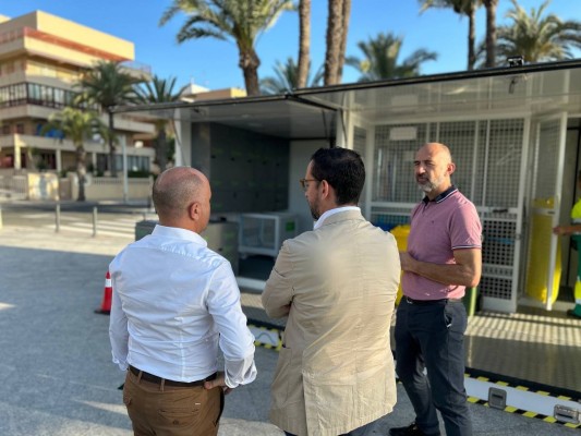 El punto limpio informatizado de Arenales en Elche comienza a prestar servicio en verano
