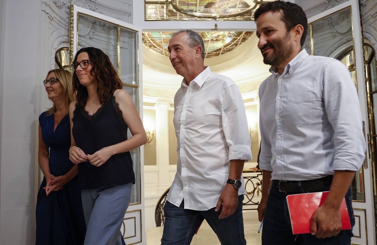 Compromís fuerza los equilibrios internos en su grupo parlamentario tras las tensiones