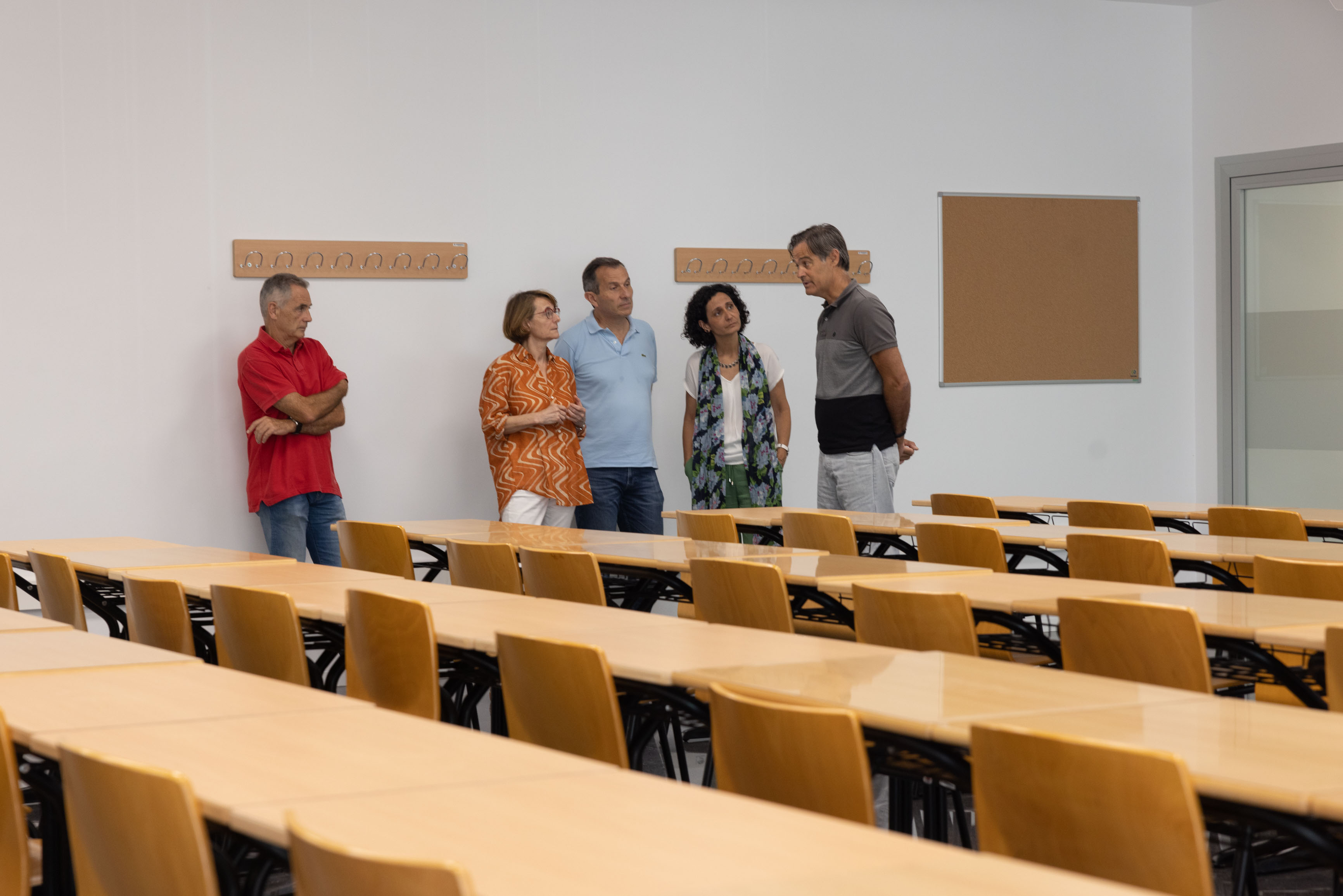 L'UJI inaugura dues aules al poliesportiu per a l'alumnat de Ciències de l'Activitat Física i l'Esport