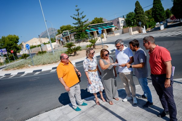 Culminan los proyectos Edusi de movilidad que conectan playa y centro de l'Alfàs del Pi
