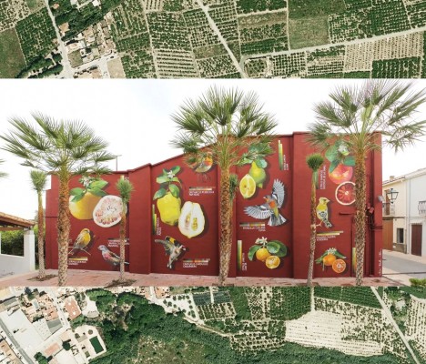  Lluïsa Penella i Pons, l'artista que tendeix un pont entre l'art urbà i la fauna i flora valenciana
