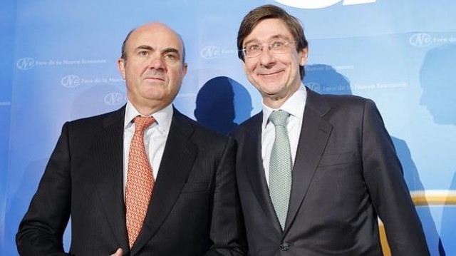Guindos alaba el trabajo de Goirigolzarri: 