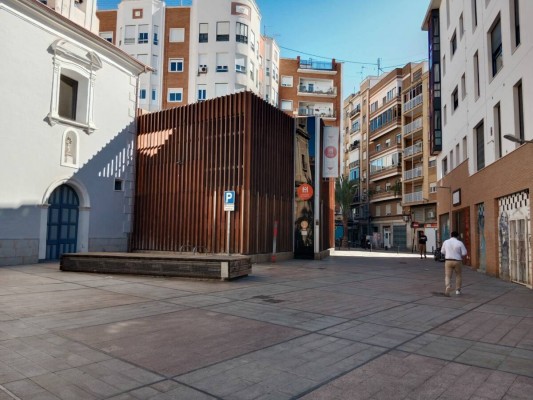 Hallan posibles restos de la séptima puerta de la muralla de Murcia en Santa Eulalia