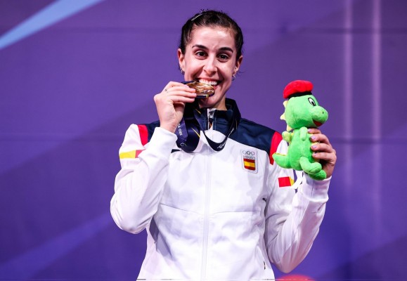 Carolina Marín, campeona de los Juegos Europeos: 