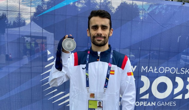 El boxeador eldense José Quiles, plata en los Juegos Europeos
