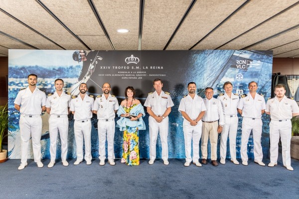 La vela de crucero se viste de gala en el marco del Trofeo SM La Reina
