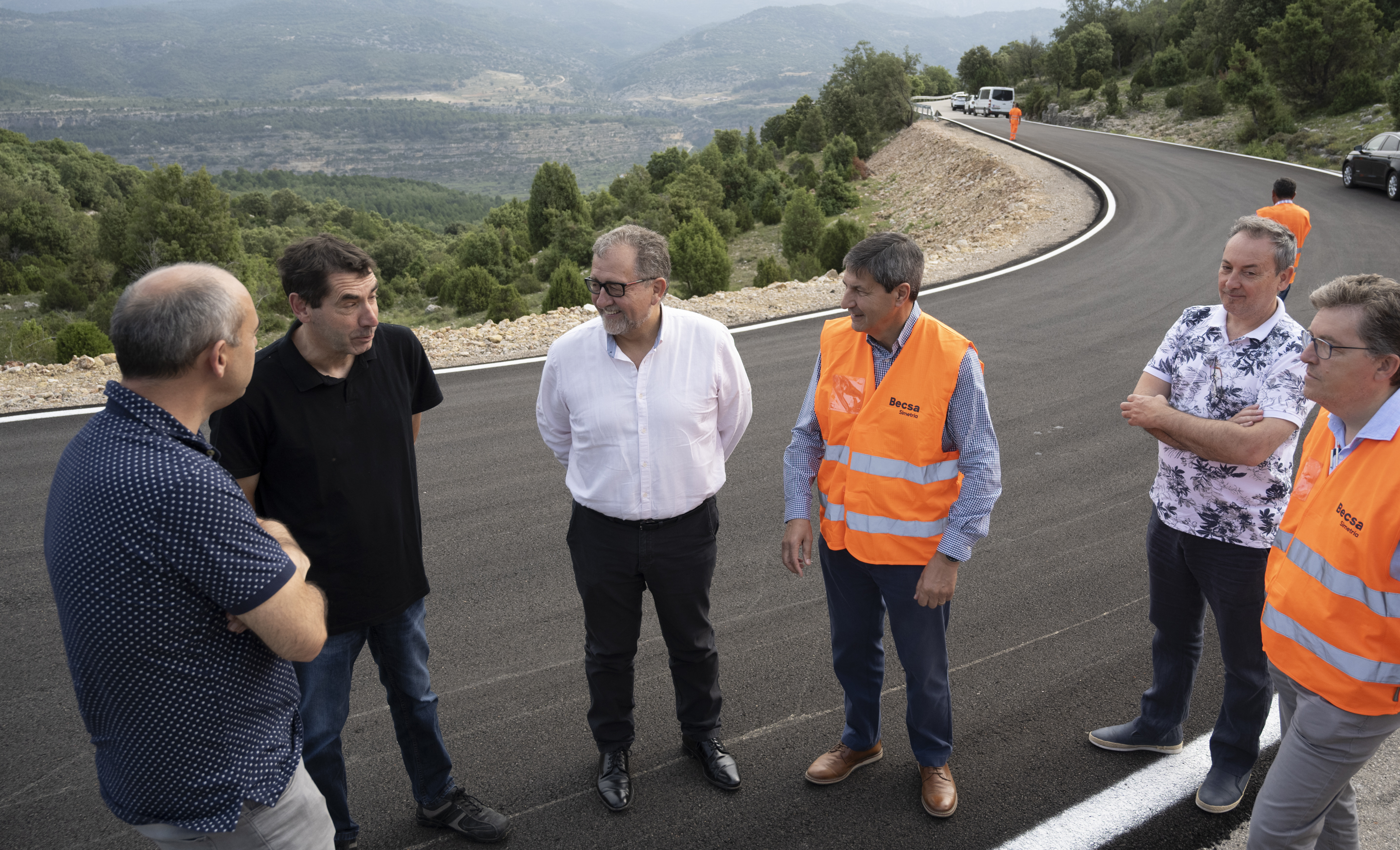 La Diputación mejora carreteras de Morella, Herbers, Castell de Cabres y Pobla de Benifassà