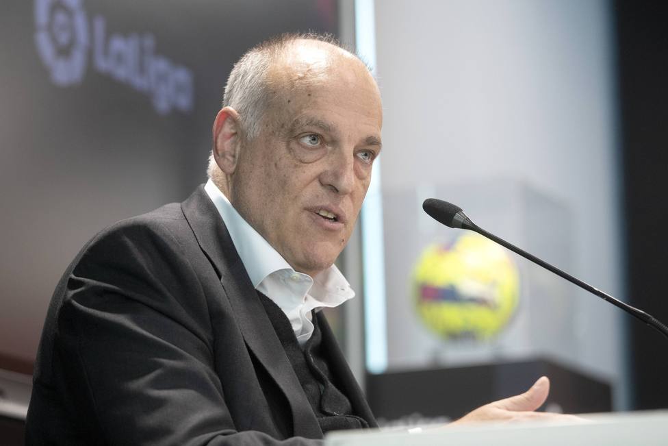 Tebas optará a ser reelegido presidente de LaLiga y anuncia más medidas contra el racismo